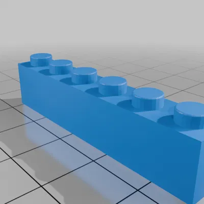 Gạch lắp ráp 1x6 tương thích LEGO