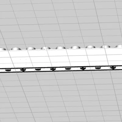 Gạch lắp ráp 1x10 tương thích LEGO