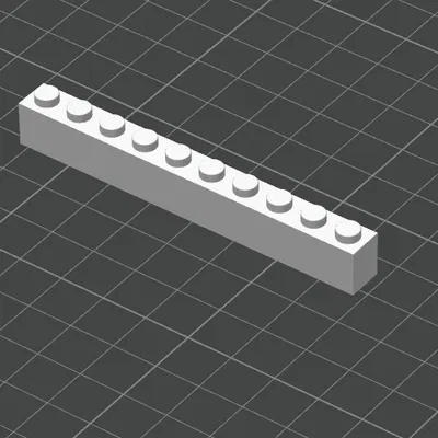 Gạch lắp ráp 1x10 tương thích LEGO