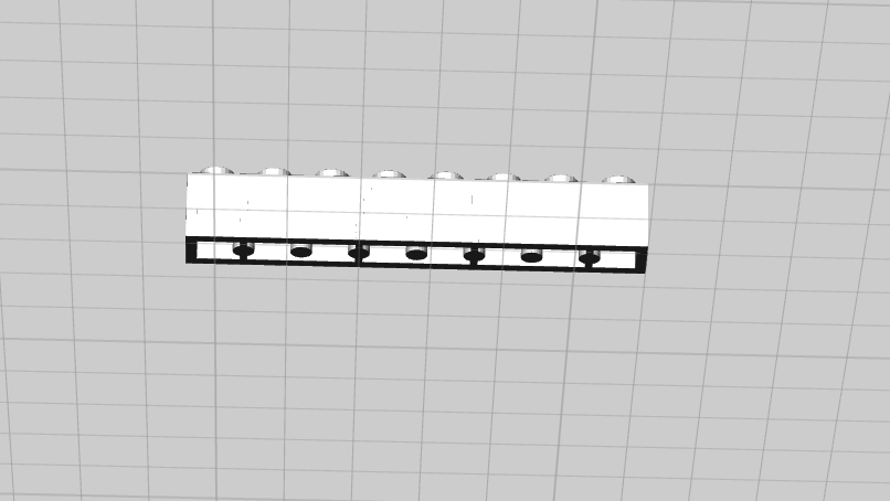Gạch lắp ráp 1x8 tương thích với LEGO - Image 4