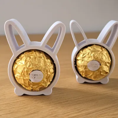 Set Quà Tặng Thỏ Phục Sinh Rocher 2ab