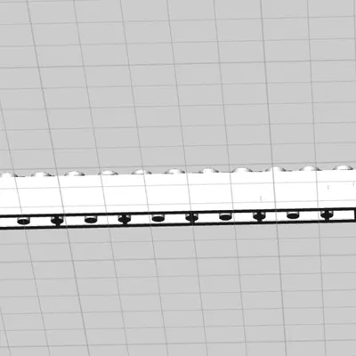Gạch 1x12 tương thích với Lego