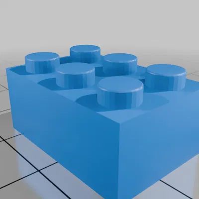 Gạch lắp ráp 2x3 tương thích với LEGO