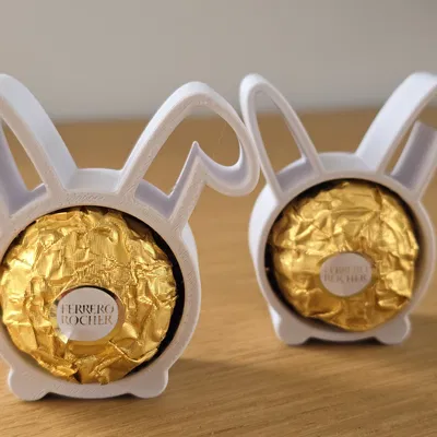 Bộ quà tặng chú thỏ Rocher cho dịp lễ Phục sinh - Set 3ab