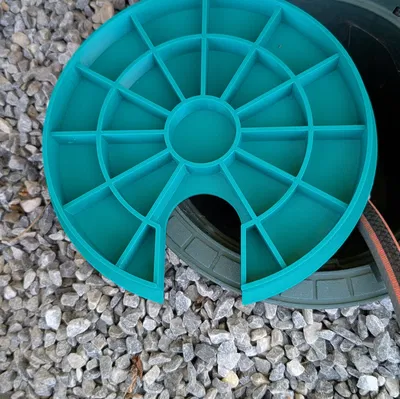 Nắp đậy hộp lấy nước sân vườn (Graf Wassersteckdosen Deckel) in 3D