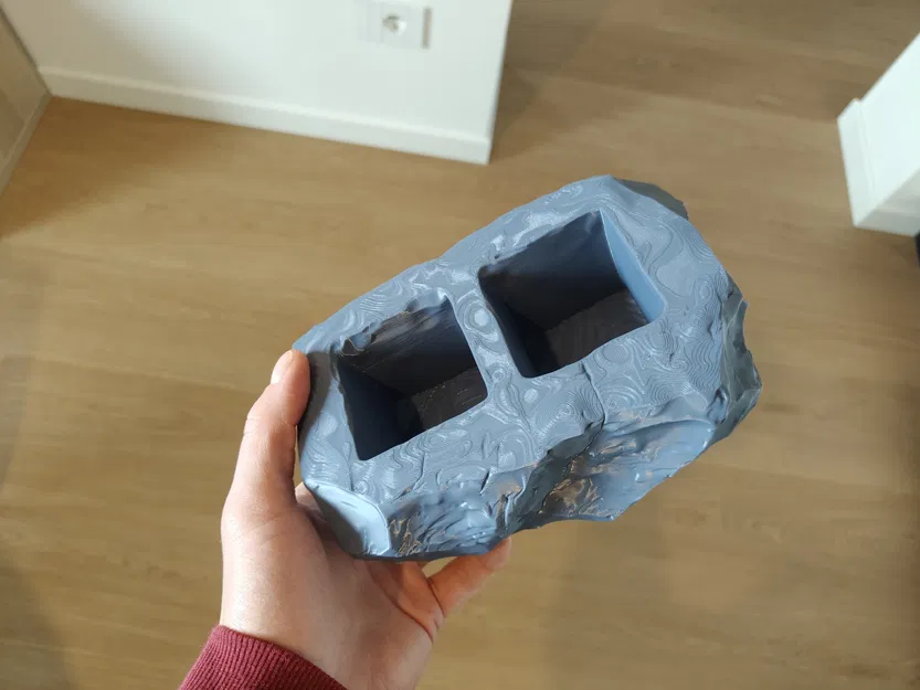 Hộp Đựng Điều Khiển Hình Hòn Đá - Rock Remote Holder - Image 2