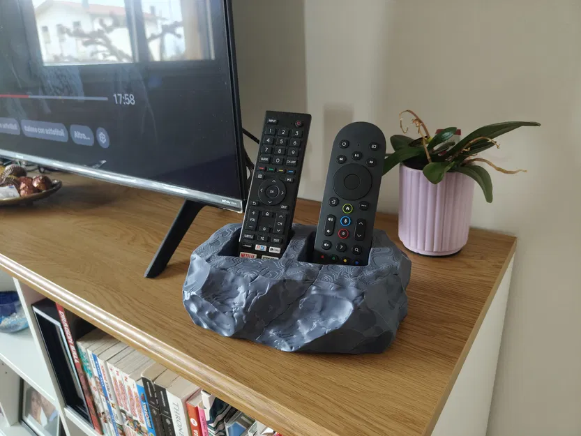 Hộp Đựng Điều Khiển Hình Hòn Đá - Rock Remote Holder - Image 3