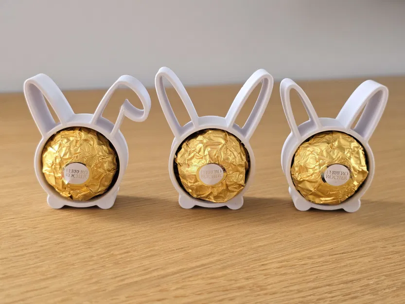 Bộ Quà Tặng Chú Thỏ Phục Sinh Rocher Đầy Đủ - Image 1