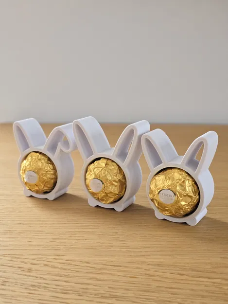 Bộ Quà Tặng Chú Thỏ Phục Sinh Rocher Đầy Đủ - Image 3