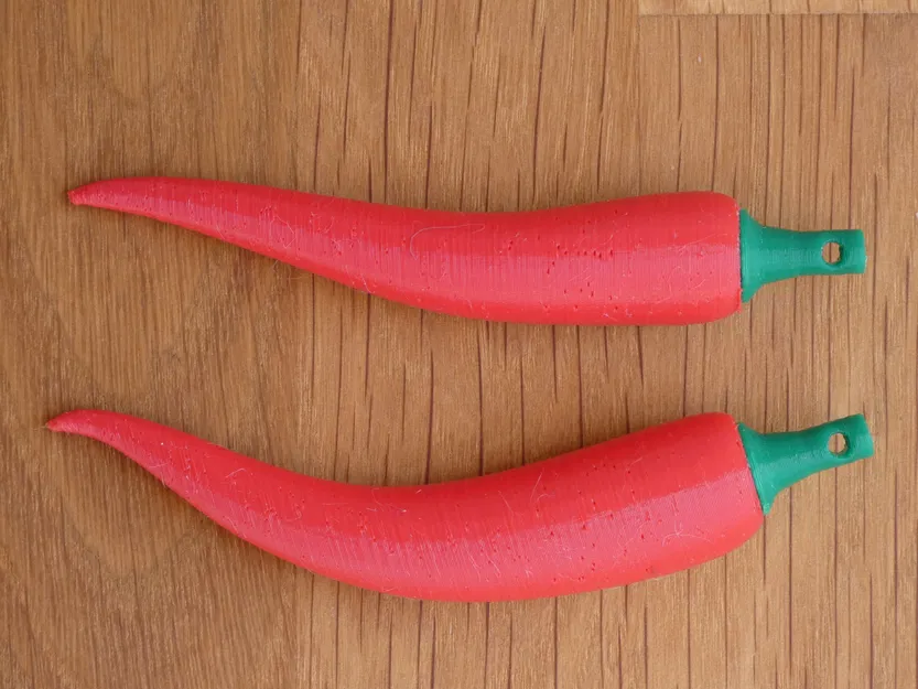 Khuyên tai ớt phiên bản 2 (Chili Earrings v2) - Image 3