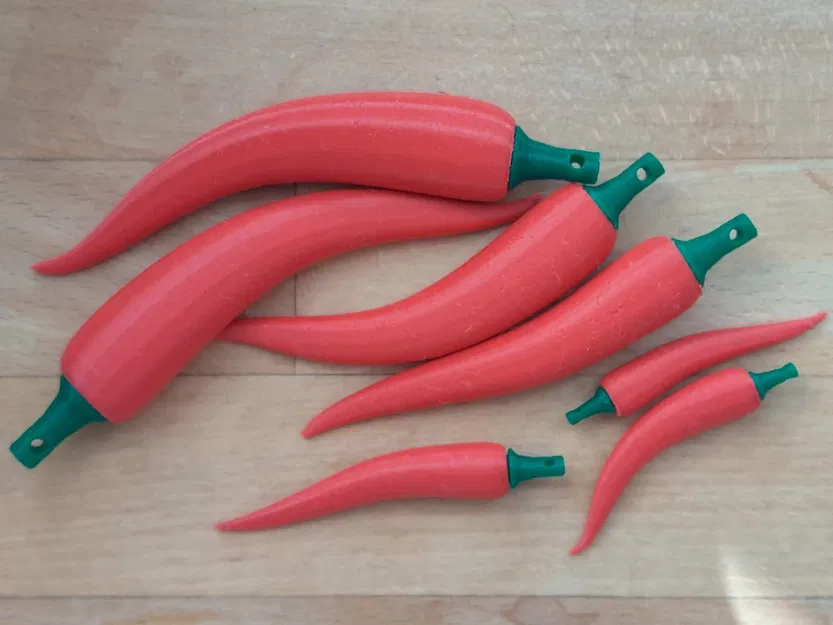 Khuyên tai ớt phiên bản 2 (Chili Earrings v2) - Image 5