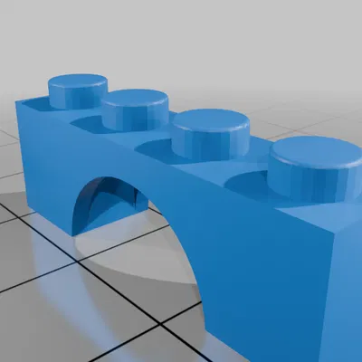 Gạch cầu 1x4 tương thích với LEGO