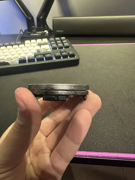 Nắp chụp mâm xe Momo Corse 53mm (Hub Cap) thay thế in 3D - Image 2