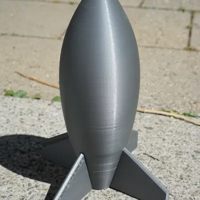 Mô hình tên lửa decor in 3D Simple Spannerhands (Vase Mode)