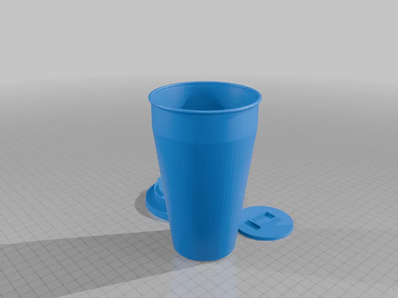 Ly cà phê tích hợp giá gắn ẩn cho DJI Mic mini - Image 1