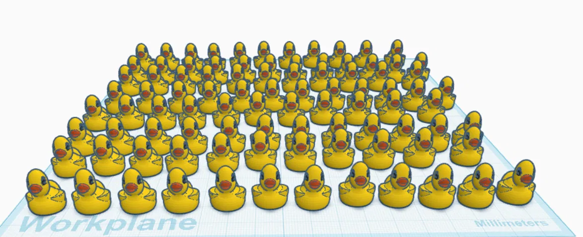 Mô hình 88 chú vịt con đáng yêu cho máy in 3D - Image 1