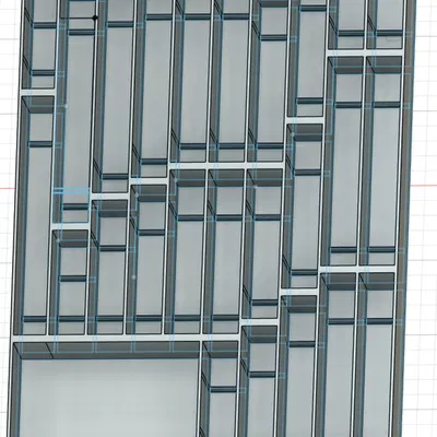 Khay sắp xếp mũi khoan cho tủ đồ nghề Gladiator (Bê tông + Gỗ + Kim loại)