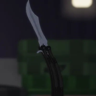 Mô hình dao bướm tập luyện (Butterfly Knife) - Đồ chơi in 3D cực ngầu