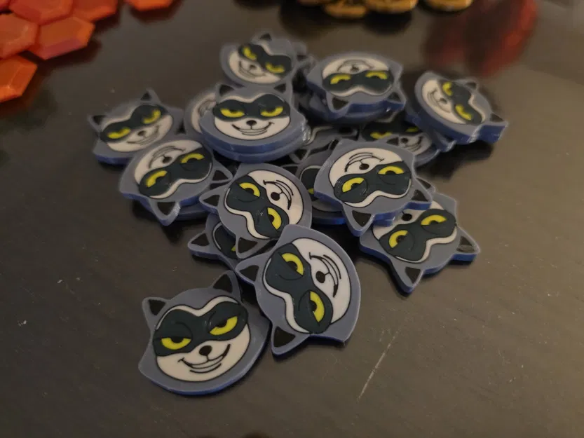 Bộ Token In 3D Cho Board Game For A Crown - Image 3