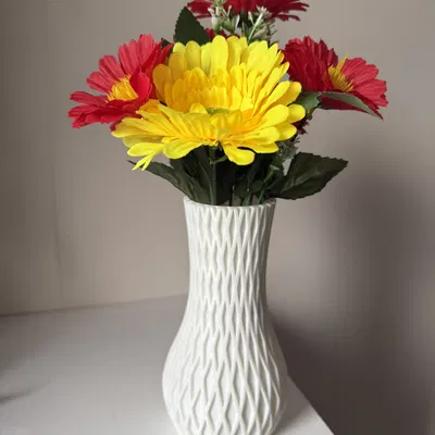 Bình hoa Criss cross