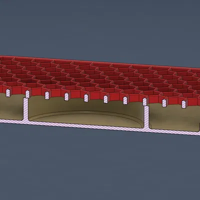 Thảm lót khay vệ sinh cho mèo dạng module