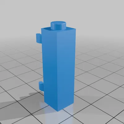 Mô hình gạch 1x1x3 tương thích Lego (mã 60583a)