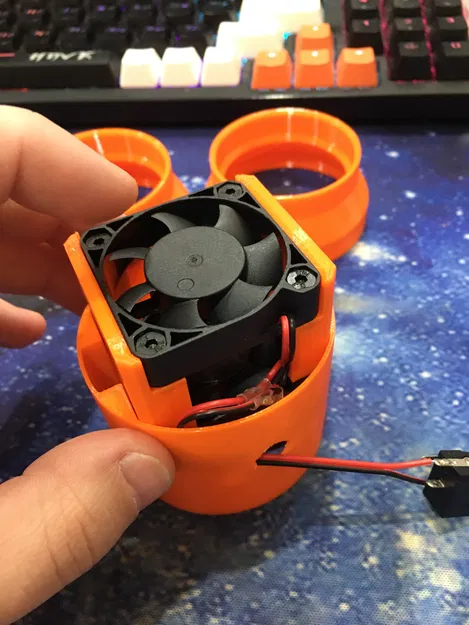 Mô hình CAD ống thoát khí cho Creality K1C/K1SE - Image 2