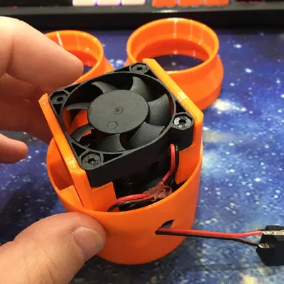 Mô hình CAD ống thoát khí cho Creality K1C/K1SE