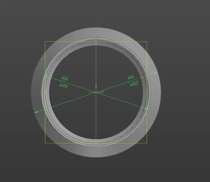 Mô hình CAD ống thoát khí cho Creality K1C/K1SE - Image 9