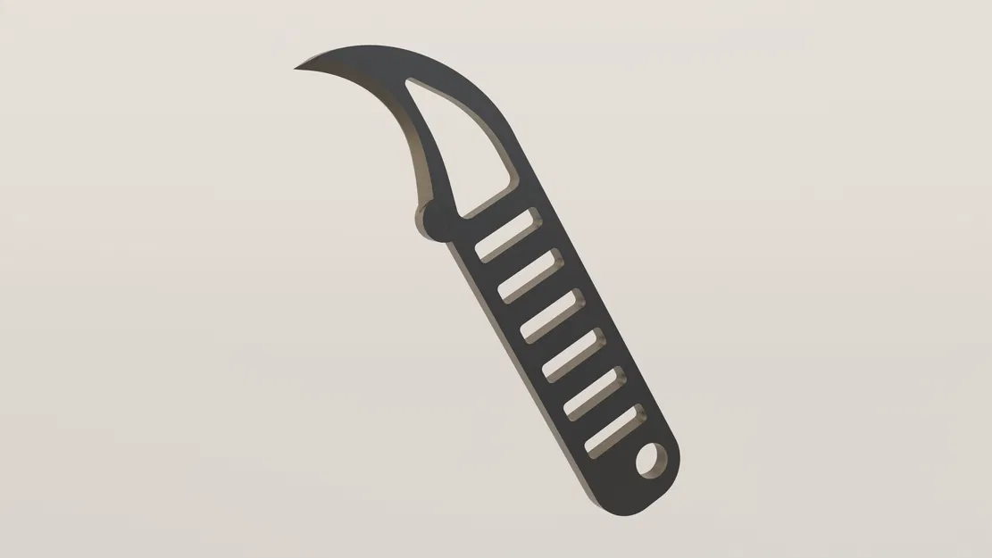 Dụng cụ mở hộp và cắt thư 3D nhỏ gọn, tiện lợi cho móc khóa - Image 1