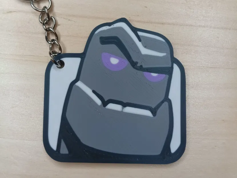 Móc khóa 3D Golem đá Clash Royale cực chất - Image 1