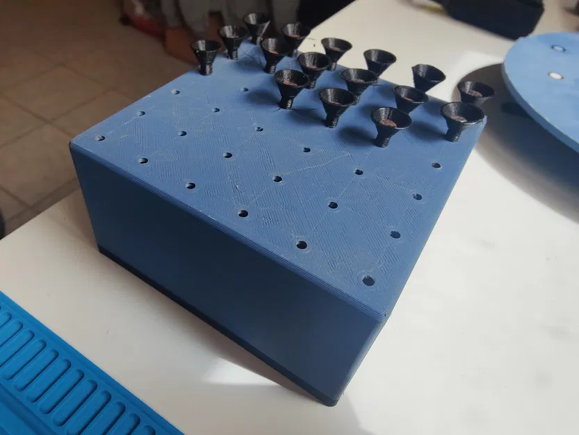 Hộp Đựng Phi Tiêu 3mm Xếp Chồng (Blowgun Dart Storage) Tiện Lợi - Image 1