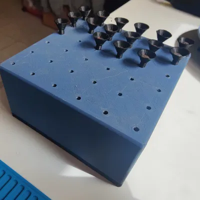 Hộp Đựng Phi Tiêu 3mm Xếp Chồng (Blowgun Dart Storage) Tiện Lợi