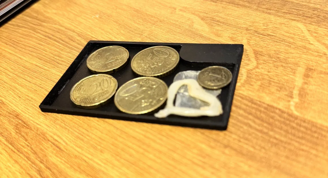 Khay đựng tiền xu cho ví Ridge - Image 1