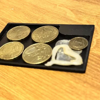 Khay đựng tiền xu cho ví Ridge