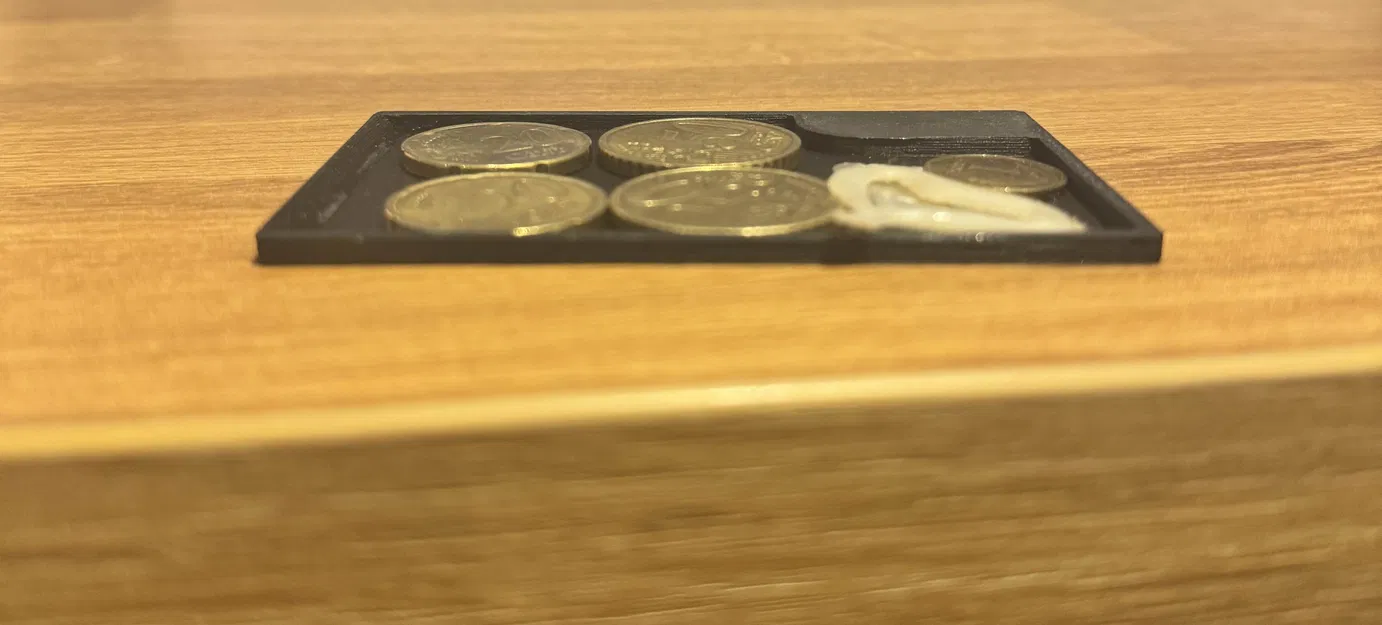 Khay đựng tiền xu cho ví Ridge - Image 2