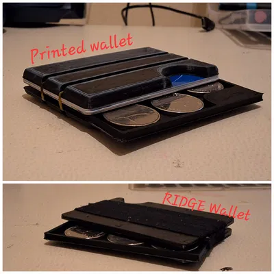 Khay đựng tiền xu cho ví Ridge (hoặc tương tự) - Bản gia cố