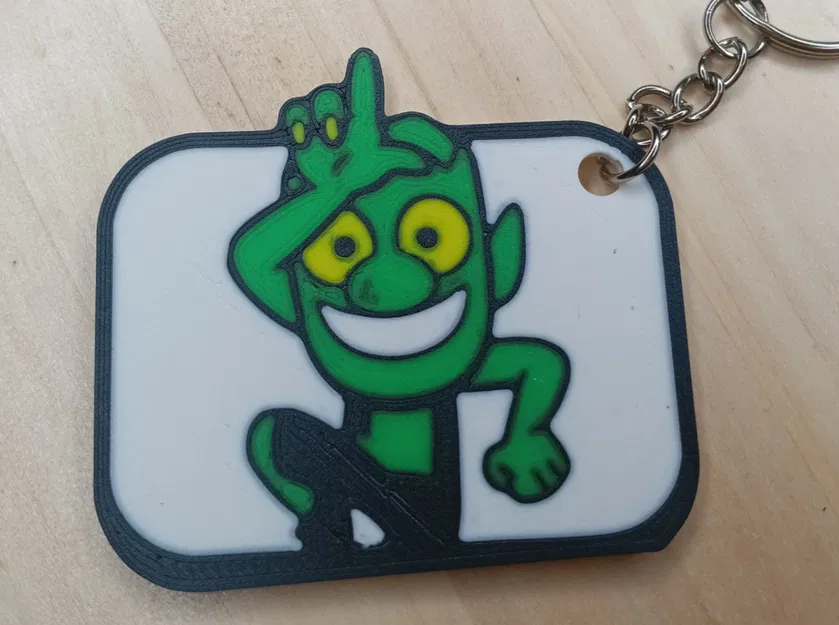 Móc khóa Goblin trêu chọc cực chất trong Clash Royale - Tự in 3D - Image 1