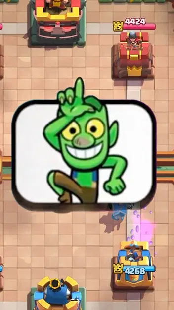 Móc khóa Goblin trêu chọc cực chất trong Clash Royale - Tự in 3D - Image 2