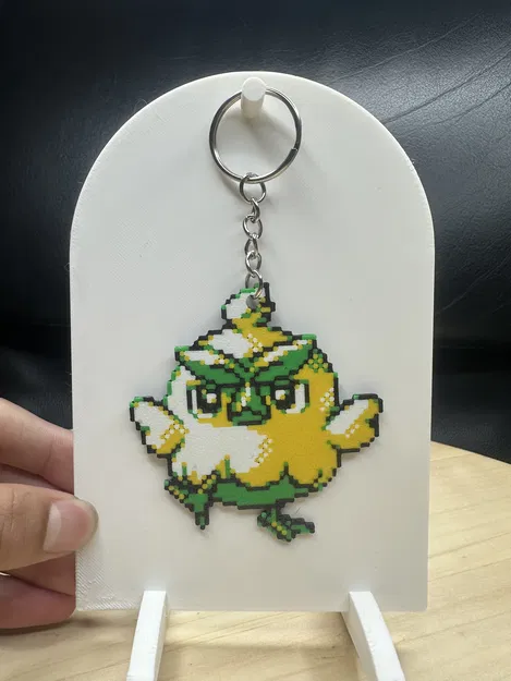 Mẫu in 3D móc khóa Pixel Browt (Pokemon Gen 10) độc đáo - Image 1