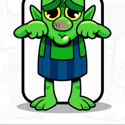 Mô hình Goblin MIMIMI (Clash Royale) in 3D dễ thương