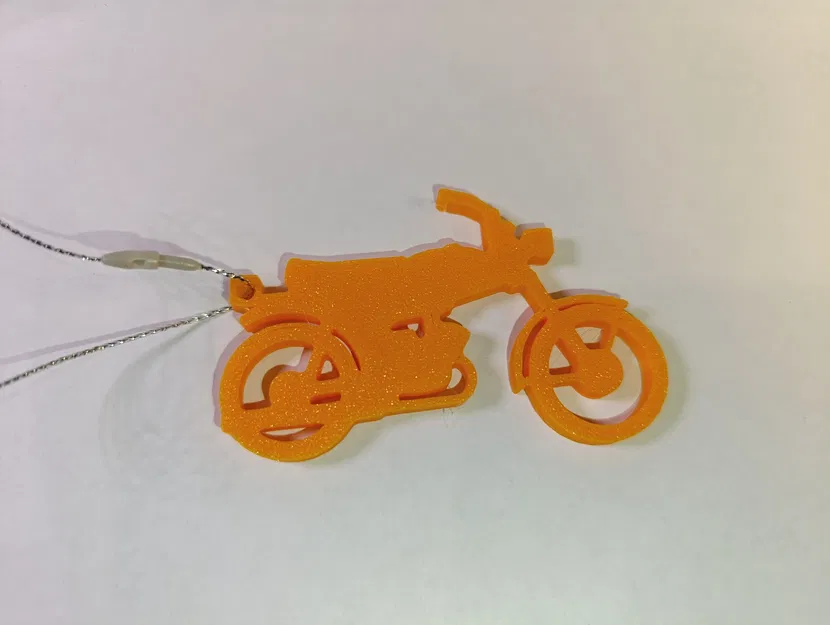 Móc khóa mô hình mô tô Karpaty in 3D độc đáo - Image 2