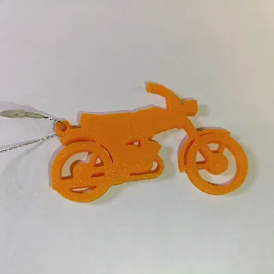 Móc khóa mô hình mô tô Karpaty in 3D độc đáo