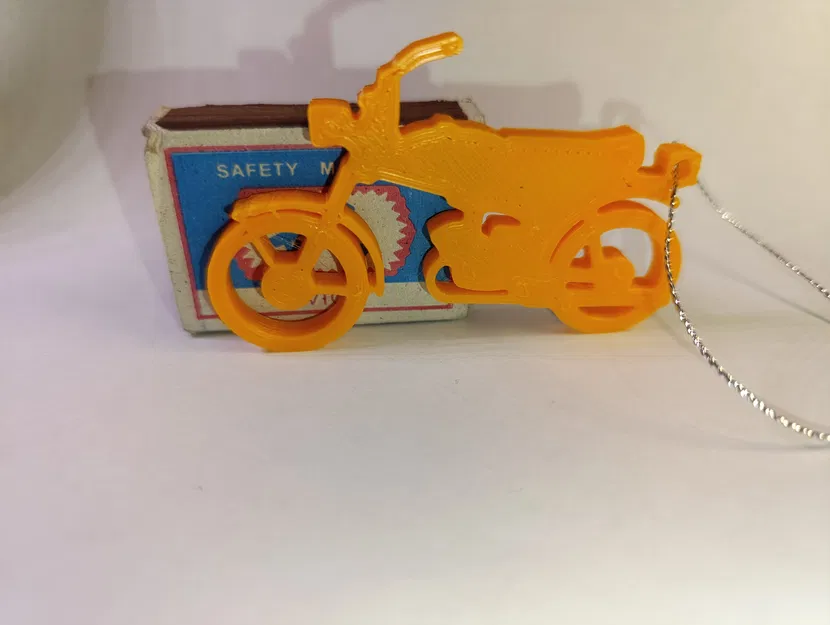 Móc khóa mô hình mô tô Karpaty in 3D độc đáo - Image 3