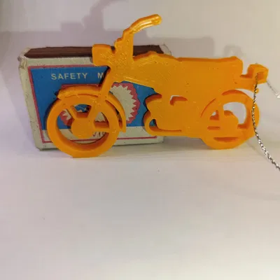 Móc khóa mô hình mô tô Karpaty in 3D độc đáo