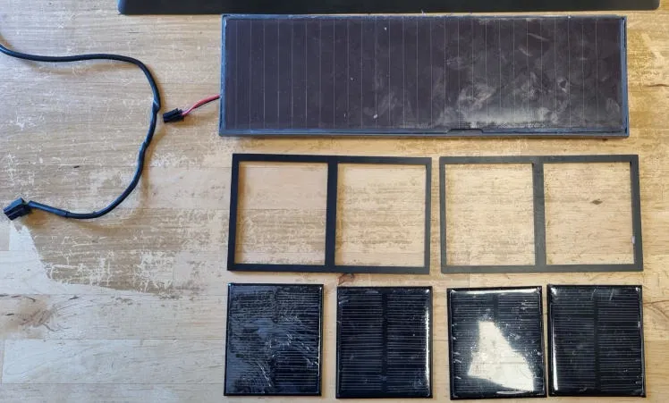 Khung pin năng lượng mặt trời tương thích Velux Rainsensor 3SA B01 WW - Image 3