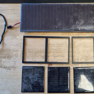 Khung pin năng lượng mặt trời tương thích Velux Rainsensor 3SA B01 WW