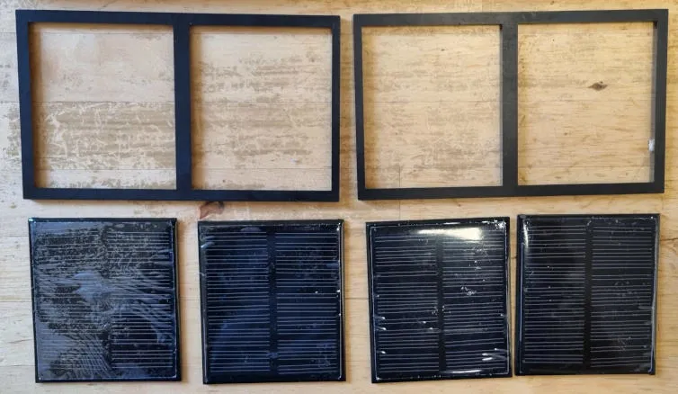 Khung pin năng lượng mặt trời tương thích Velux Rainsensor 3SA B01 WW - Image 4