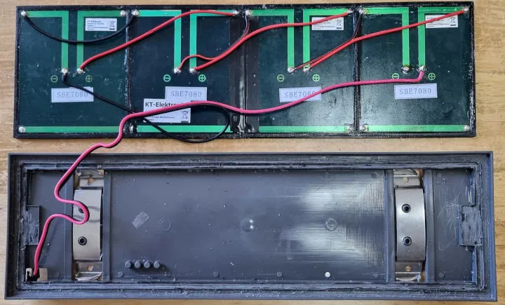 Khung pin năng lượng mặt trời tương thích Velux Rainsensor 3SA B01 WW - Image 6