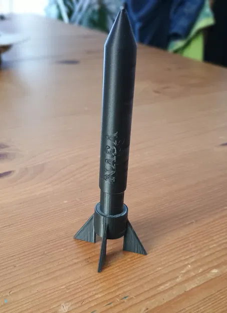 Mô hình tên lửa NASA trang trí bàn làm việc cực chất - Tải file STL - Image 1